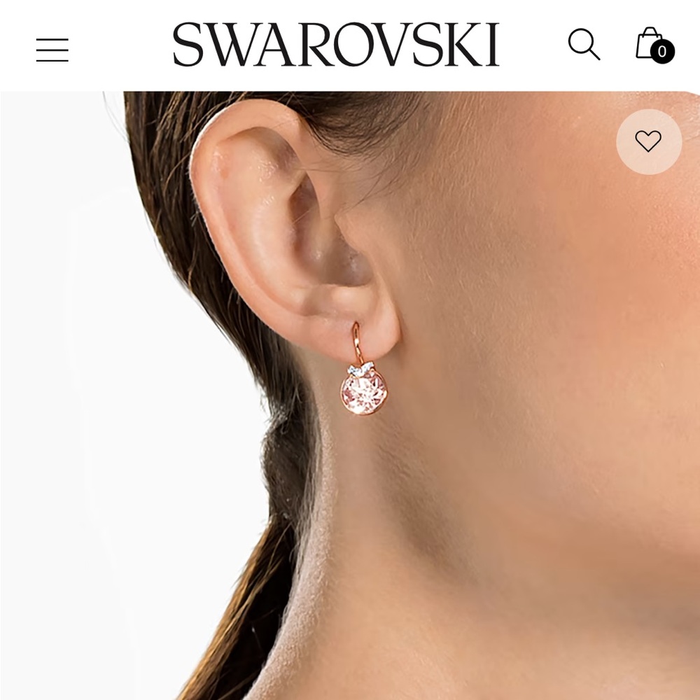 Swarovski Bella V Drop Earrings